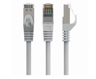 Gembird RJ-45/RJ-45, kat.6A, S/FTP, szary, 0.25m - 1329905 - zdjęcie 1